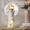 SearchFindOrder Bluetooth Moon Projection Night Light with Music, Dimmable Motion Sensor, and Lighthouse Atmosphere Lamp