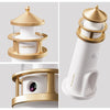 SearchFindOrder Bluetooth Moon Projection Night Light with Music, Dimmable Motion Sensor, and Lighthouse Atmosphere Lamp