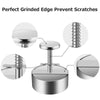 SearchFindOrder Burger Press Round Shape Stainless Steel Non-Stick Adjustable Hamburger Patty Maker