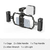 SearchFindOrder cage kit 3 3155B Expandable Smartphone Cage with Foldable Handles and Wireless Control for iPhone 14/13/12