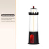 SearchFindOrder Camping Black Bluetooth Moon Projection Night Light with Music, Dimmable Motion Sensor, and Lighthouse Atmosphere Lamp