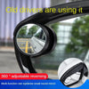 SearchFindOrder Car Side-View Mirror Rain Visor with Blind Spot Mirror