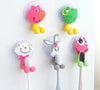 SearchFindOrder Cartoon Critter Brush Wall Mount Hygienic Toothbrush Storage & Bathroom Organizer