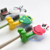 SearchFindOrder Cartoon Critter Brush Wall Mount Hygienic Toothbrush Storage & Bathroom Organizer