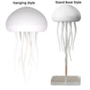 SearchFindOrder Cartoon Jellyfish Night Light RGB Gradient Cute Jellyfish Bedside Lamp Voice Control Type-C Charging LED Night Lamp