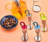 SearchFindOrder Colorful Umbrella Tea Infuser Stainless Steel & Silicone