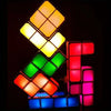 SearchFindOrder Creative 3D DIY LED Square Puzzle Lamp