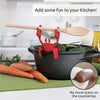 SearchFindOrder Creative Silicone Crab Utensil Holder