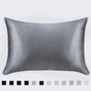 SearchFindOrder Deep Grey / 1PCx51x66cm(20x26in) Silky Satin Standard Queen Pillowcase for Beautiful Hair and Skin