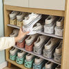 SearchFindOrder Double-Deck Closet Shoe Organizer