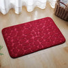 SearchFindOrder E-Red / 40x60cm Luxury Non-Slip Quick Drying Bathroom Mat⁠