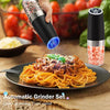 SearchFindOrder Electric Salt & Pepper Grinder Set