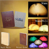 SearchFindOrder Enchant Fold 3D LED Rechargeable Book Lamp