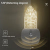 SearchFindOrder Enchanted Castle Guardian Rechargeable LED Nightlight with Motion Sensor