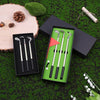 SearchFindOrder Enthusiast's Desktop Pen Set Mini Green, Clubs, and Fun Office Gift