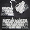 SearchFindOrder Ergonomic 78-Key Split Mechanical Keyboard for Gaming and Office Work