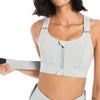 SearchFindOrder Fit Zip Flex Sports Bra Full Coverage, High Impact, and Adjustable Comfort