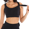 SearchFindOrder Fit Zip Flex Sports Bra Full Coverage, High Impact, and Adjustable Comfort