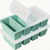 SearchFindOrder Flexible Silicone Ice Cube Tray with Lid