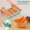 SearchFindOrder Flexible Silicone Ice Cube Tray with Lid