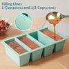 SearchFindOrder Flexible Silicone Ice Cube Tray with Lid