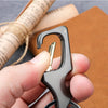 SearchFindOrder Foldable Mini Knife & Bottle Opener Keychain