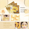 SearchFindOrder Golden Crystal Collagen Eye Mask for Anti-Aging