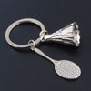 SearchFindOrder Gray Eternal Timekeeper Keychain Silver Alloy Perpetual Calendar Keyring