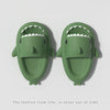 SearchFindOrder Green / 210 (21cm) Summer Shark Slippers Men Women