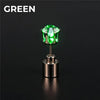 SearchFindOrder Green LED Flash Bling Earrings