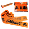 SearchFindOrder Halloween Prop Warning Plastic Line