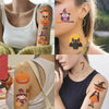 SearchFindOrder Halloween Pumpkin Tattoo Stickers