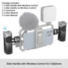 SearchFindOrder handle 2pcs / China Expandable Smartphone Cage with Foldable Handles and Wireless Control for iPhone 14/13/12