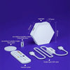 SearchFindOrder Hexagonal Touch Sensor Modular LED Wall Lights