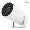 SearchFindOrder HY300-White / EU plug / CHINA Portable 4K Home & Outdoor Theater Projector