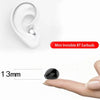 SearchFindOrder Invisible Mini TWS Bluetooth 5.2 In-Ear Earbuds Wireless Noise-Reduction Sleep Headphones with Mic