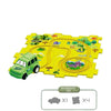 SearchFindOrder JNHPMY00680 New Multi-Functional Railroad Car Mini Road Puzzle Children's Toys