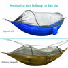 SearchFindOrder Lightweight Mosquito Net Hammock for 1-2 Persons, Indoor/Outdoor, Quick-Drying.