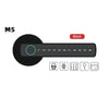 SearchFindOrder M5 Black Digital Electronic Fingerprint Door Lock