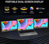 SearchFindOrder MATE X / CHINA Portable Triple Laptop Monitor with Dual Extender Screens, Full View 1920x1080 IPS FHD Foldable Display for Laptops