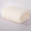 SearchFindOrder Milky White / 75x35cm face towel Quick Absorption Coral Plush Towel