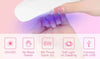 SearchFindOrder Mini UV LED Professional Nail Lamp