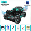 SearchFindOrder NEW Cyan-Single RC Toy Tank with Gesture and Remote Control