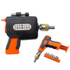 SearchFindOrder Orange / CHINA High-Quality Screwdriver Set Upgraded Ratchet With Screwdriver Bit Hand Tools