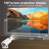 SearchFindOrder Portable 4K Home & Outdoor Theater Projector