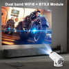 SearchFindOrder Portable 4K Home & Outdoor Theater Projector