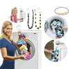 SearchFindOrder Portable Adjustable Non-Slip Socks Storage and Drying Organizer Home Cleaning and Washing Hanger Tool