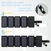 SearchFindOrder Portable Foldable Solar Panel Charger 5V 2.1A USB Output for Outdoor Activities