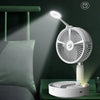 SearchFindOrder Portable Folding Water Mist Fan with LED Light and Phone Charging Station