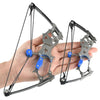 SearchFindOrder Precision Mini Steel Pulley Bow Compact Archery Set for Indoor and Outdoor Fun